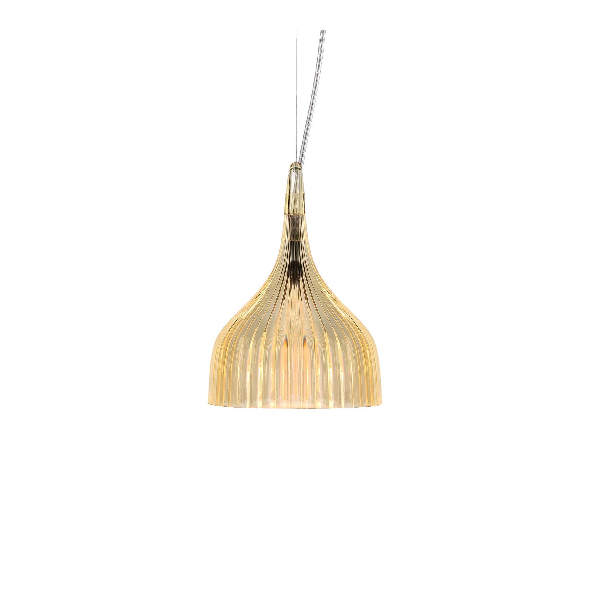 Kartell - È Pendant Transparent Yellow - Pendellampor - Ferruccio Laviani - Gul