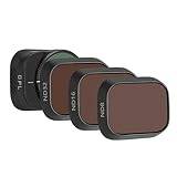 Uvafly Mini 3/Mini 3 Pro-filter, ND-polarisatorfilterset, kameraobjektivfilter, kompatibelt med DJI Mini 3/Mini 3 Pro drönartillbehör, 4-pack CPL ND8 ND16 ND32 (plast)