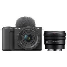 Sony Vlog camera Alpha ZV-E10 II + SEL 16-50mm PZ OSS II + SEL 10-20mm f/4.0 G PZ