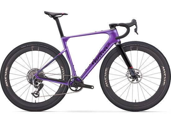 Wilier Rave SLR ID2 2026 - Campagnolo Super Record .X 1X13sp PM WRL - Miche Graff Aero 48 - 002 / L / V12 NEON PURPLE