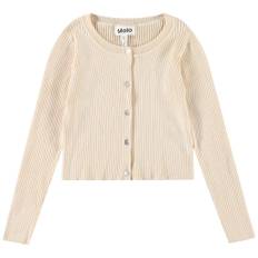 Molo Giselle Knitted Cardigan Brazilian Sand 146/152 cm  Beige  146/152 cm  kvinde