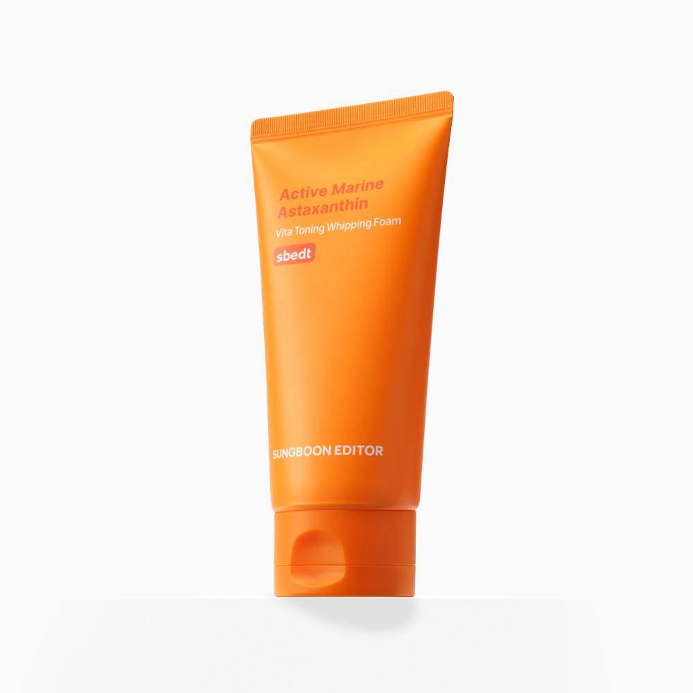 SUNGBOON EDITOR Active Marine Astaxanthin Vita Toning Whipping Foam (120ml)