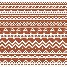 Afrikanska tribal tapetmålningar