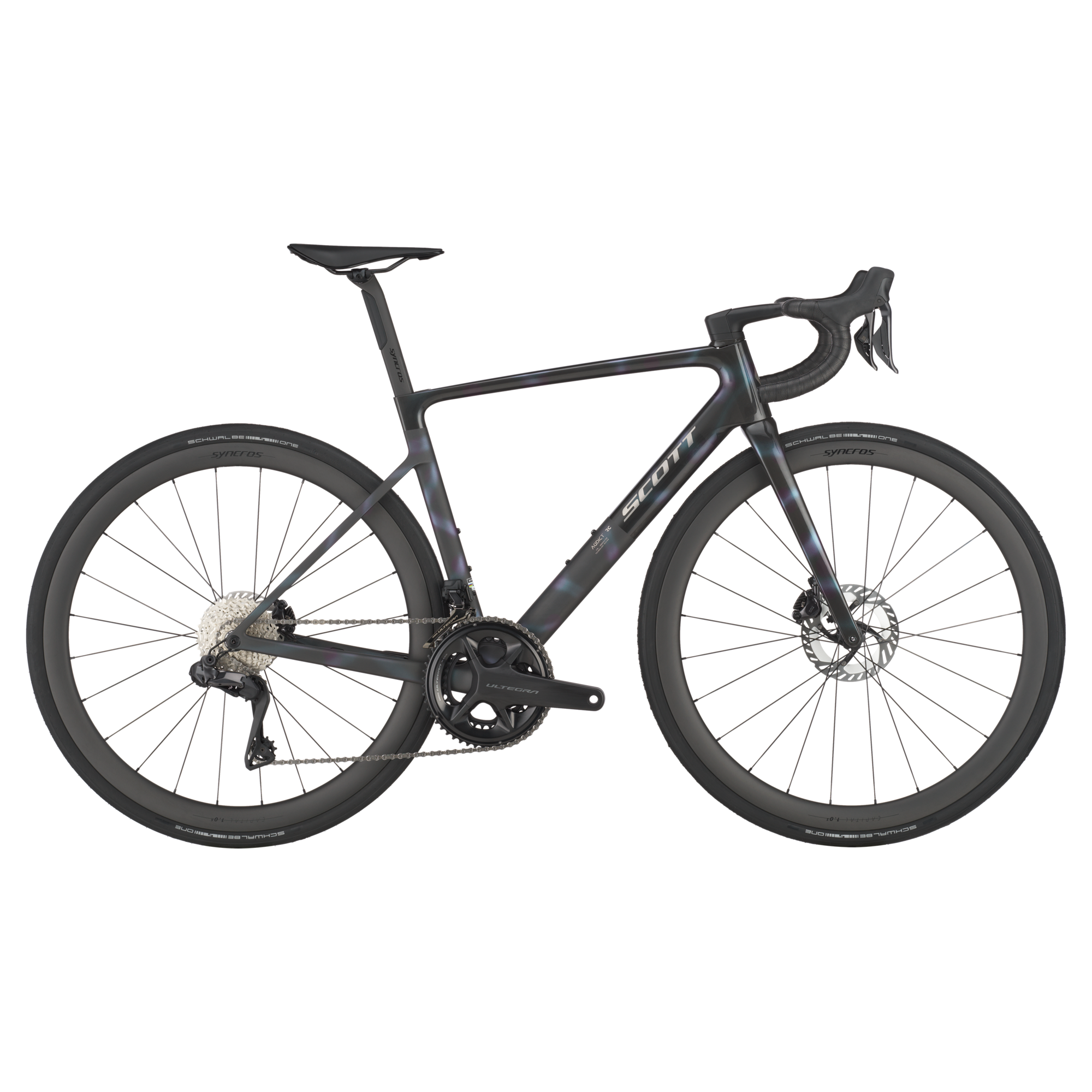 Scott Addict RC 10 2025 - Shimano Ultegra R8170 Di2 2x12sp - Syncros Capital 1.0S 40mm - 070 / S / Sunbeam Black