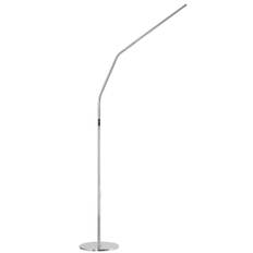 Daylight Slimline 4 Floor Lamp Brushed Steel