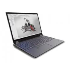 Lenovo ThinkPad P16 Gen 2 21FB - Intel Core i7 - 13850HX / upp till 5.3 GHz - 512 GB SSD - 16 IPS - IEEE 802.11b, IEEE 802.11a, IEEE 802.11g, IEEE 802.11n, IEEE 802.11ac, IEEE 802.11ax (Wi-Fi 6E) - Wi-Fi 6E - stormgrå (överst), villi black (underdel)