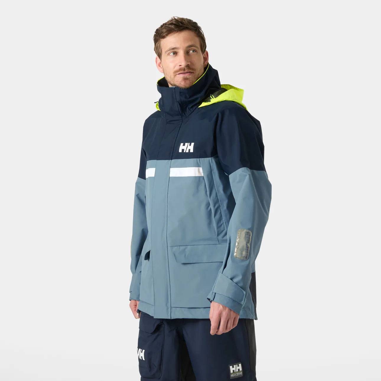 Helly Hansen Men's Pier 4.0 Jacket Sejlerjakke Herre - Washed Navy - Washed Navy / 2XL