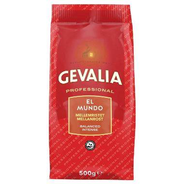 Kaffe Gevalia El Mundo Mellanrost 500g 10 påsar/kolli