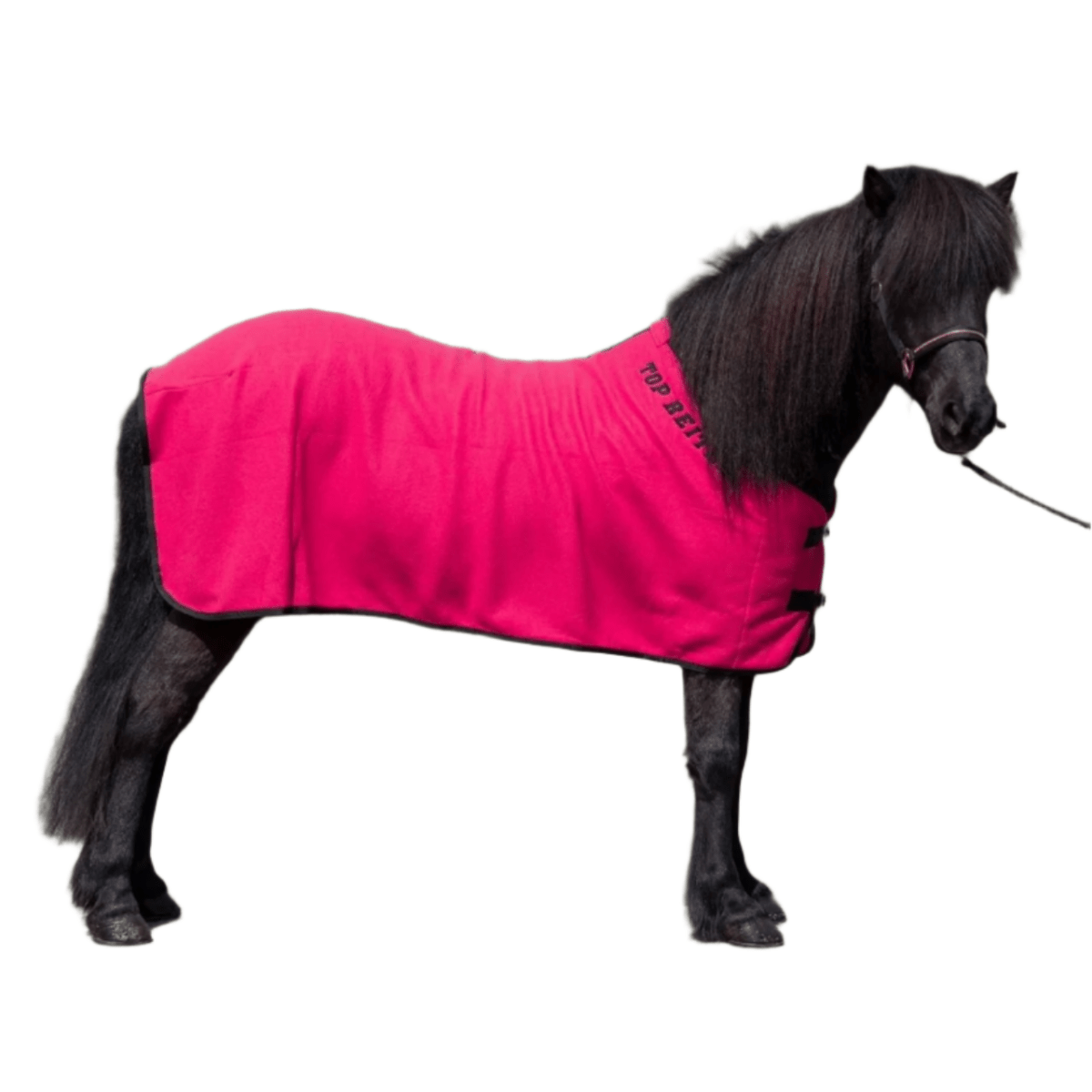 Top Reiter Fleecedækken - Pink - 135