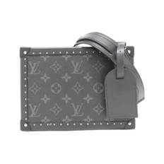 Louis Vuitton Vintage, Vintage , Herre, Sort, ONE SIZE, Uld, Pre-owned canvas tasker