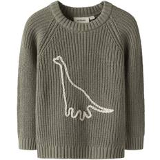 Lil' Atelier Nmmemlen EMB Knit LIL Str 104 - Overland Trek Strik hos Magasin