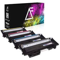Alphafax 4X Toner ersetzt Samsung CLT-P404C CLT-K404S CLT-C404S CLT-M404S CLT-Y404S Multipack Schwarz Cyan Magenta Gelb
