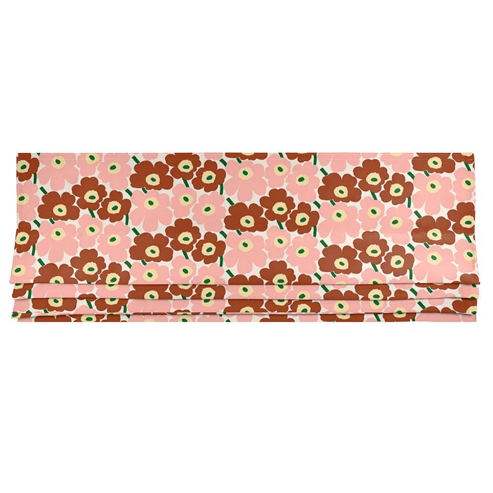 Marimekko Mini Unikko Rosa/Grön Hissgardin