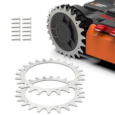 PowerWerk 3mm Edelstahl Mähroboter Spikes für Modell Worx S/M Traktionsverbesserung für Roboter-Rasenmäher Edelstahlschrauben Zubehör Off-Wheel-Räder