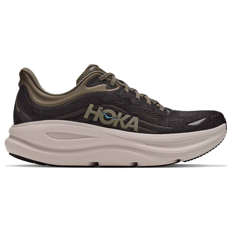Hoka M Bondi 9 Wide Black/River Rock Grey Black/River Rock Grey 43 1/3 (43 1/3)
