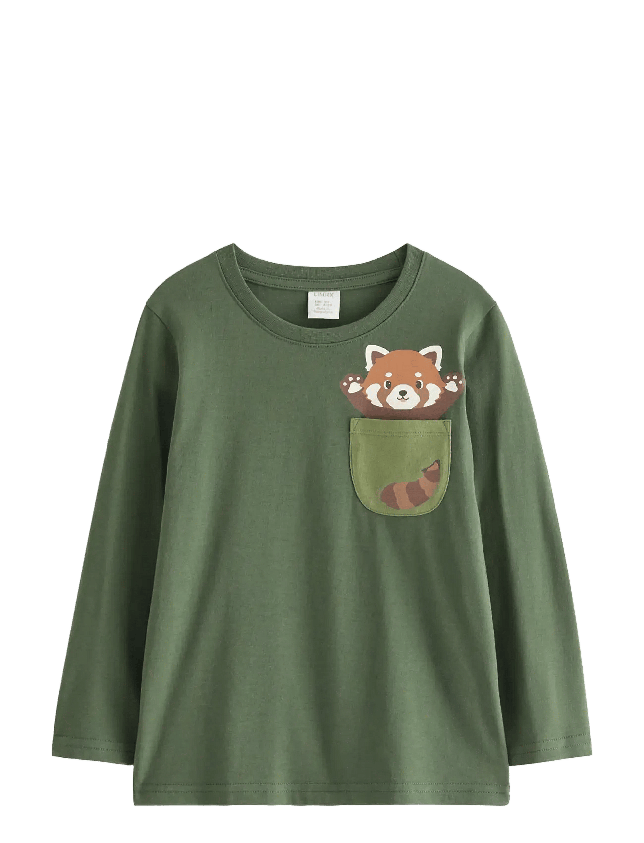 Lindex Long-Sleeved Top - Khaki green - 116