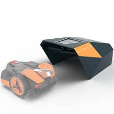 IdeaMower Mähroboter Garage Kompatibel mit Worx Landroid Vision - Rasenroboter Garage 74x78x38 cm - UV-Schutz Aluminium-Verbundwerkstoff