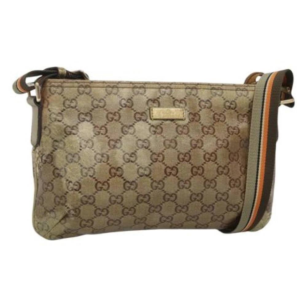 Gucci Vintage - Pre-owned Canvas gucci-vskor Vintage - Dam - ONE Size -