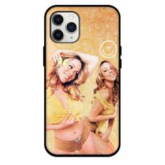 Mariah Carey Phone Case For iPhone Samsung Galaxy Pixel OnePlus Vivo Xiaomi Asus Sony Motorola Nokia - Mariah Carey Wears Summer Costume On Yellow Graphic Background