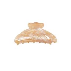 Solid Hair Clip - Beige
