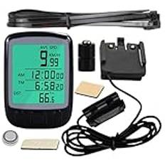 Wired Bikes Odometer - Cyklar Hastighetsmätare med LCD-skärm, Hastighetsmätare Cykeldator | Cyklar vägmätare med LCD-skärm, multifunktionell datorhastighetsmätare och vägmätare med tydliga data