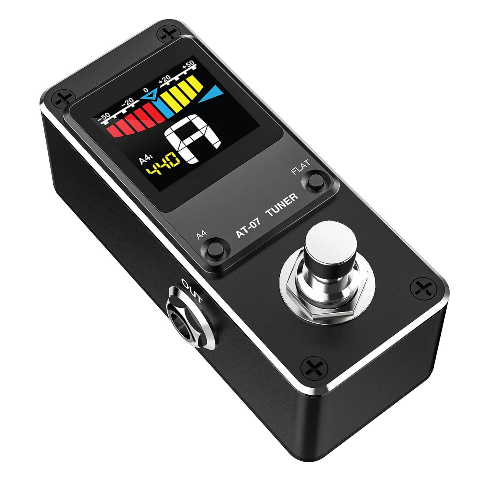 Generic Guitar Tuner Pedal True Bypass Color GT-01