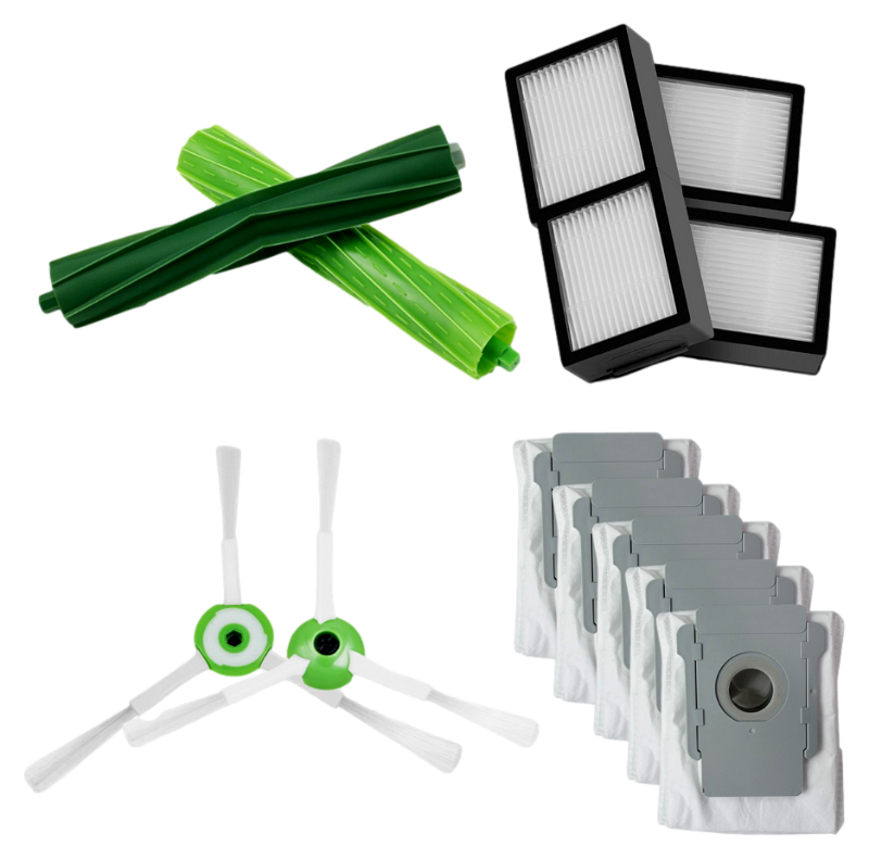 iRobot Roomba i7, i7+, i8, i8+ Tilbehørspakke - Robotstøvsuger Combo