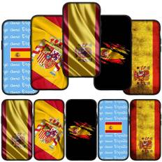 for iPhone 16 15 X XR Samsung Galaxy S24 S23 A16 A06 A06 14C Xiaomi Redmi Note 13 12 11 Pro Max 9 14 Plus Huawei OPPO Spain Flag Yellow Red Phone Case for Samsung Galaxy A10 aero