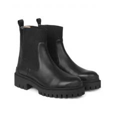 ANGULUS 7653-101 CHELSEA STØVLE MED ELASTIK - BLACK/BLACK