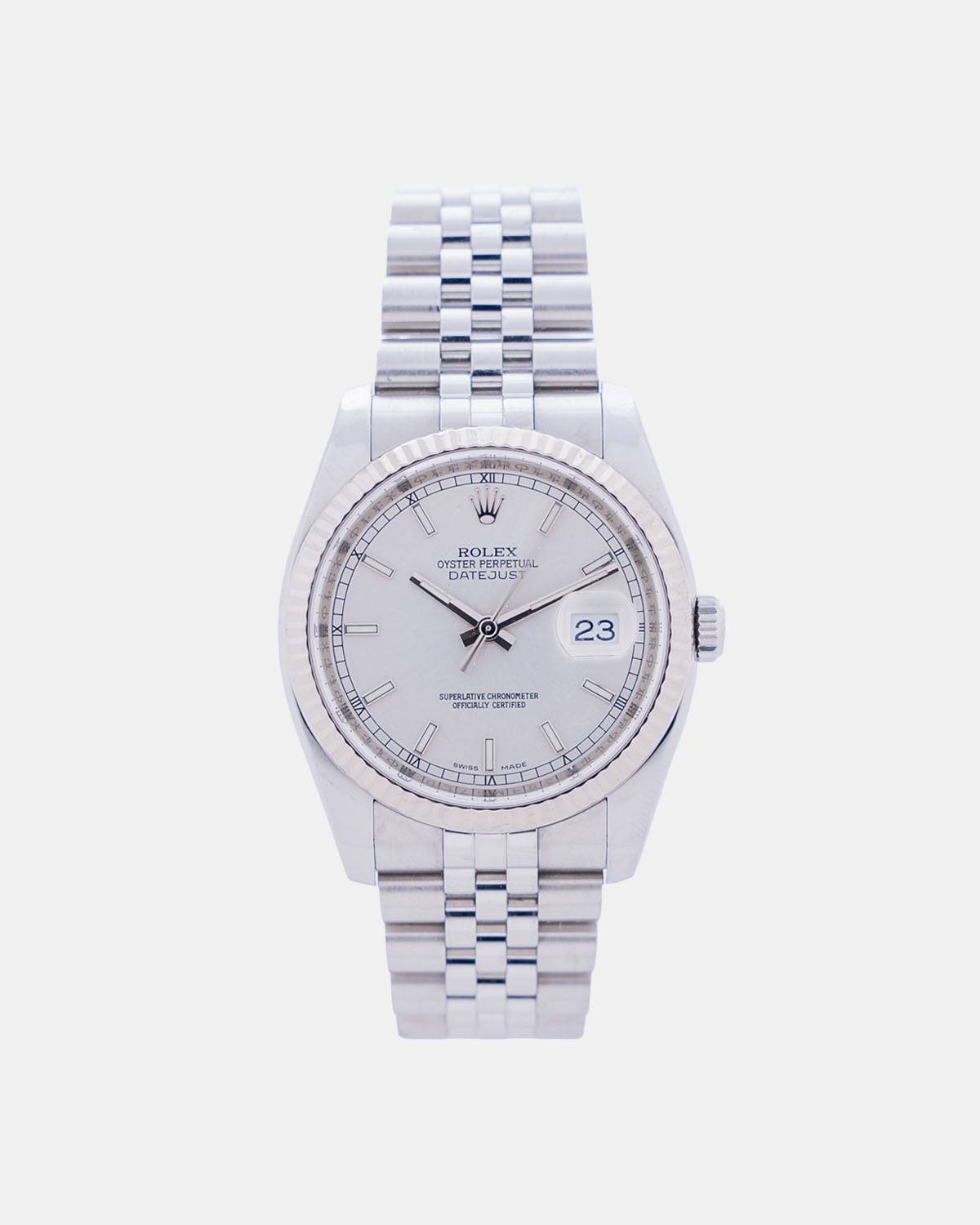 Rolex Datejust Oyster Perpetual - 116200 - Merchsweden - Silver