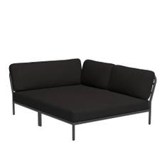 Houe - LEVEL Cozy Corner - Right - Char - Soffor utomhus - Henrik Pedersen