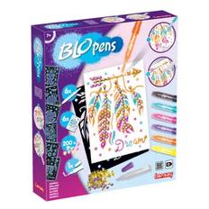 Blopens pustetusser m.pailletter