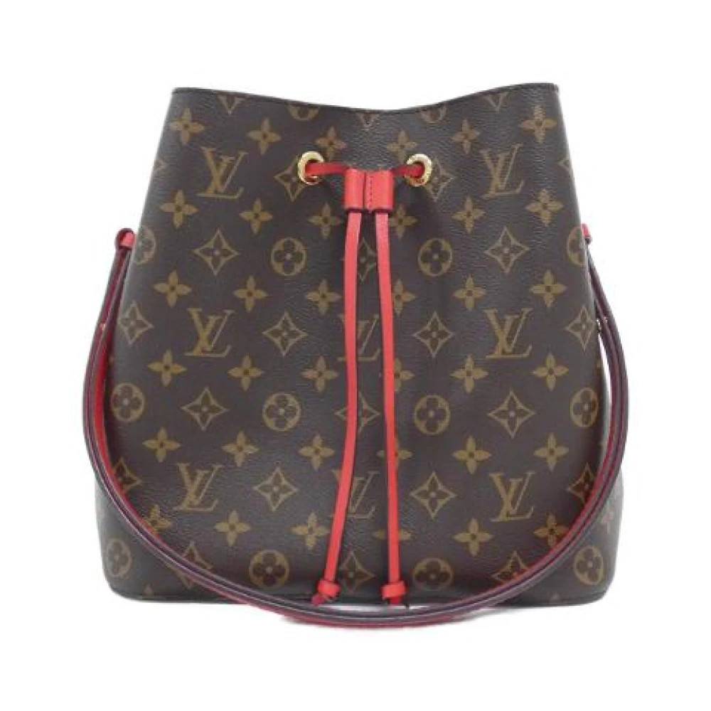 Louis Vuitton Vintage Pre-owned Neo Noe Monogram Skuldertaske - Vintage - Dame - Brun - ONE SIZE - Uld