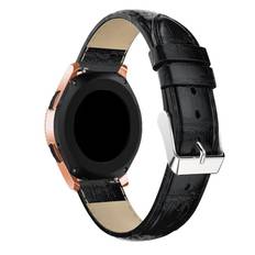 Læderrem Krokodil Amazfit GTS 2 Mini sort