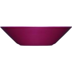 Iittala Teema Plate Deep 21cm Cherry Rød Str 6 - Dybe Tallerkener hos Magasin