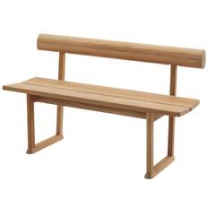 Bancó soffa teak 130 cm - Träfärg