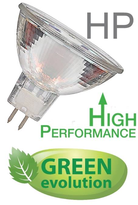 Spa halogenpære GU5,3 25W med UV-filter glas