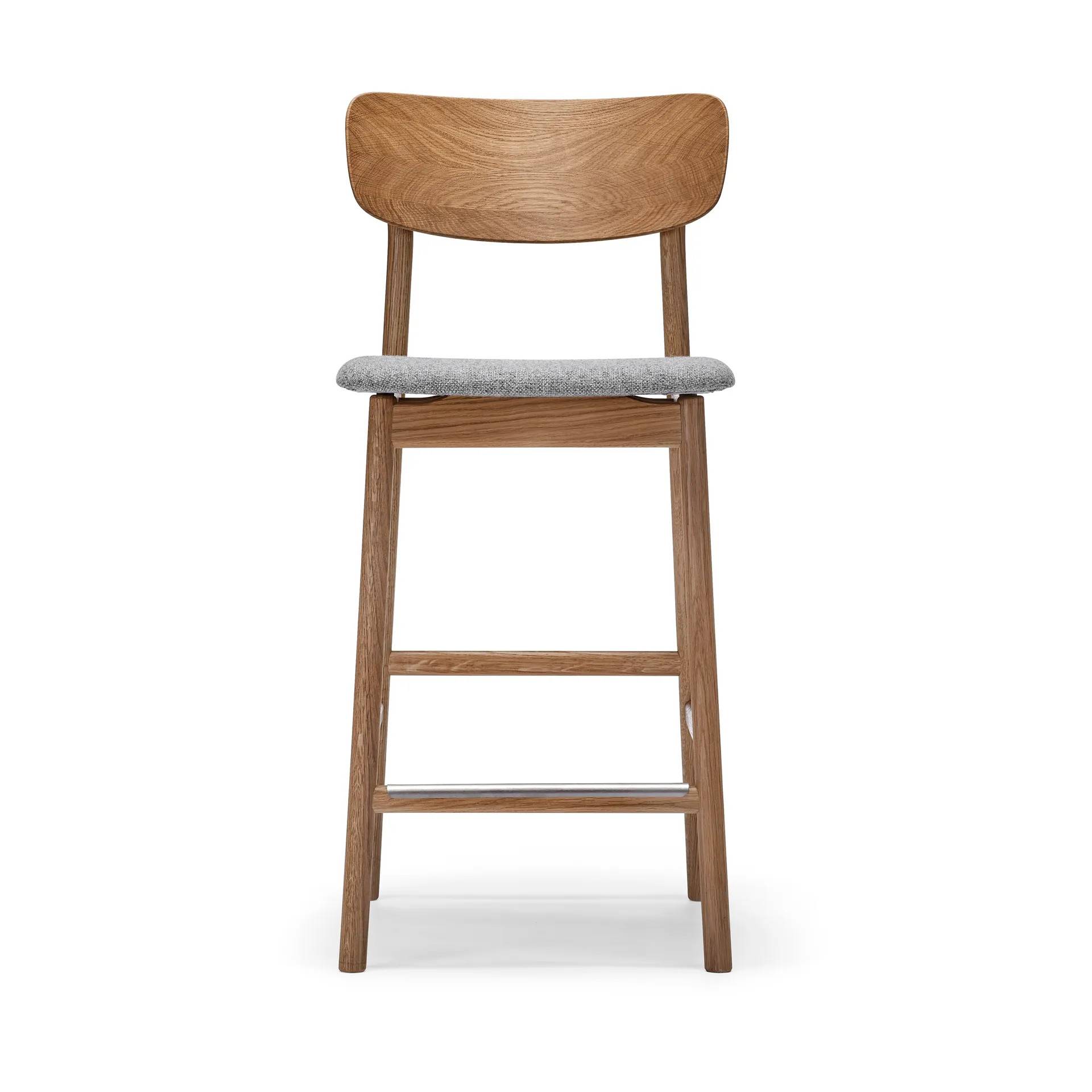 Stolab Prima Vista barstol Brun/beige-oljad ek