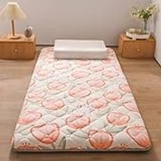 Futon Mattress Japanese, Portable Mattress, Double Single Tatami Mat Sleeping Bed Pad, Foldable Mattress, Camping Mattress, and Couch Mattress Pad, for Dormitories,09,150 * 190cm