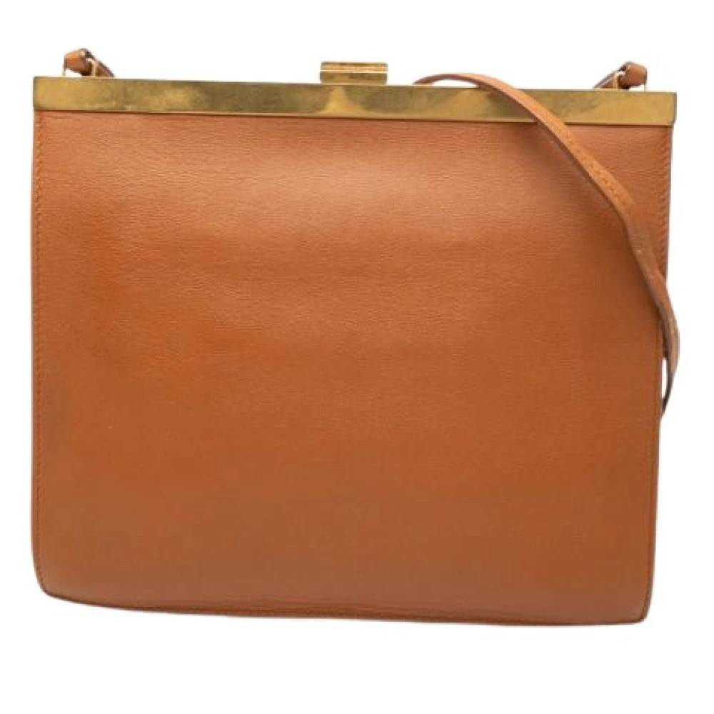 Celine Vintage Pre-owned Vintage Crossbody Bag - Vintage - Dame - Brun - ONE SIZE - Uld