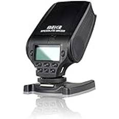 Meike MK320 kamerablixt TTL-blixt Speedlite med LCD-skärm för Panasonic och Olympus Mini Hot Shoe DSLR och spegelfria kameror