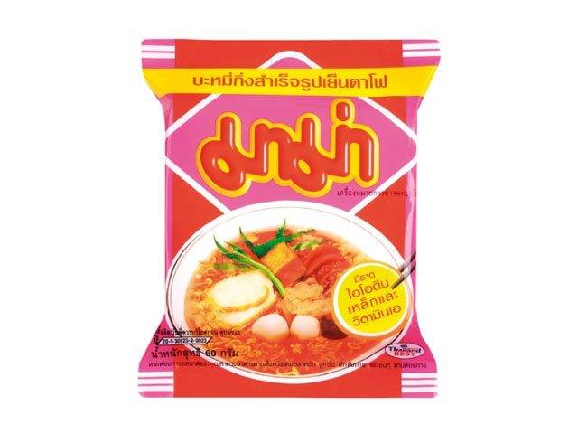 Mama Instant Noodles Yentafo 60 g. - Instant nudler & kopnudler