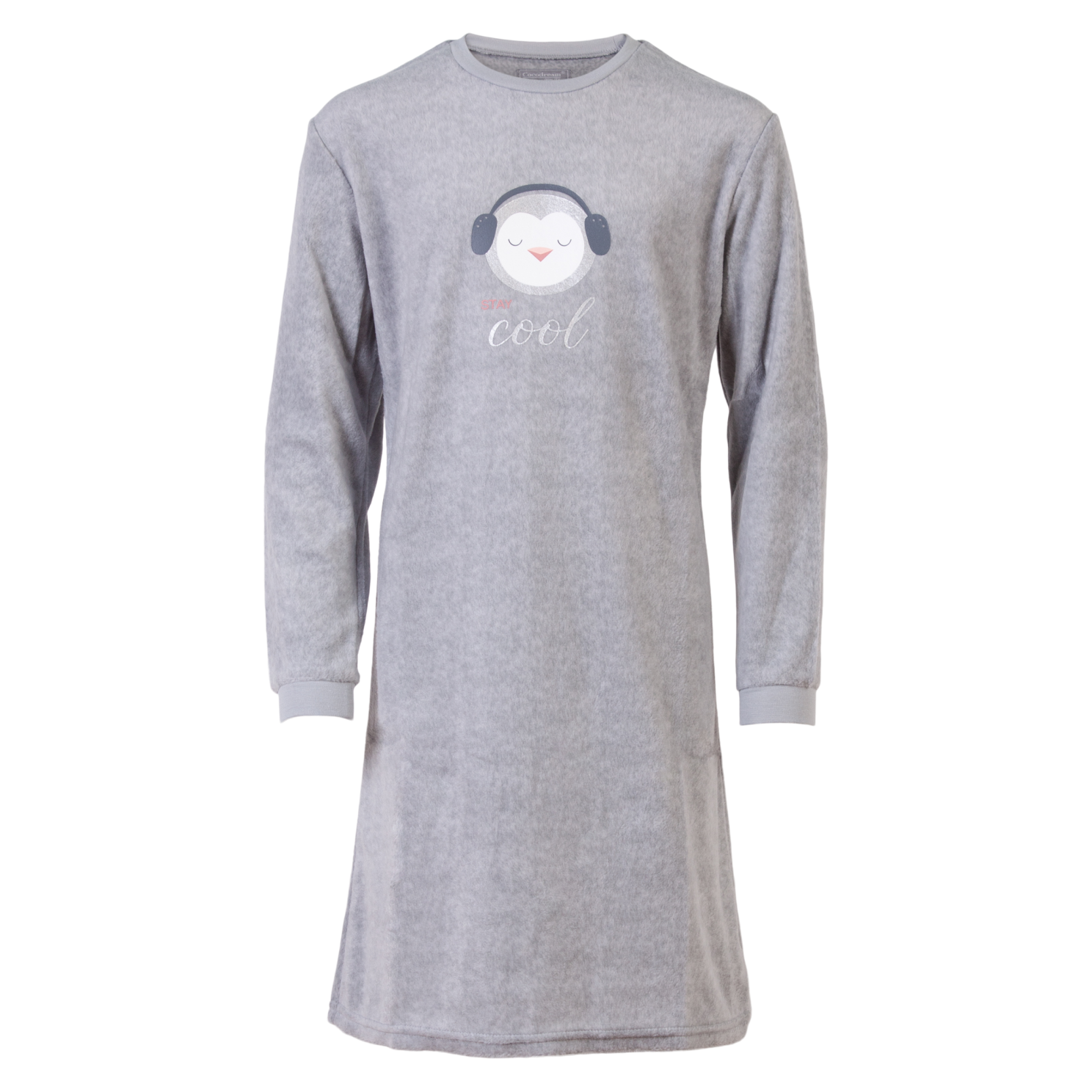Outfitter Pige Natkjole - Grå - 116