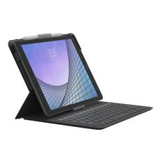 Zagg Messenger folio 2 tastatur og cover Nordisk BT brunsort Apple iPad 10.2" 10.5"