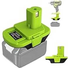 TEPULAS MT20RNL Batteriadapter för Ryobi 18 V elverktyg. Adapter för Makita 18 V. Konvertering för Ryobi 18 V elverktyg