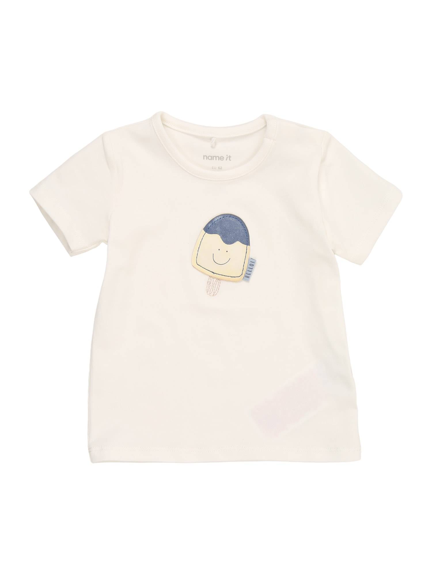 NAME IT Shirts 'NBMJENSEN'  ecru / safir / hvid