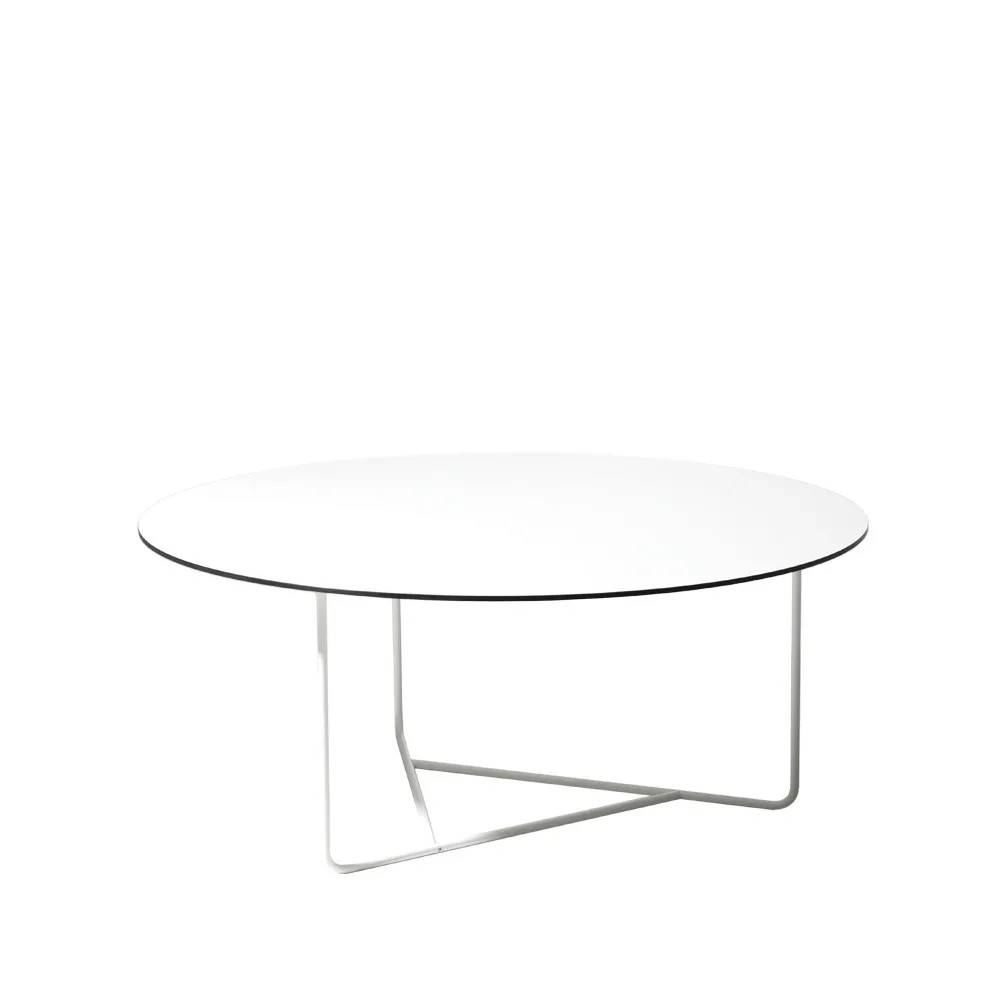 SMD Design Tellus soffbord vit, vitt stativ, h41 d100 - Vit