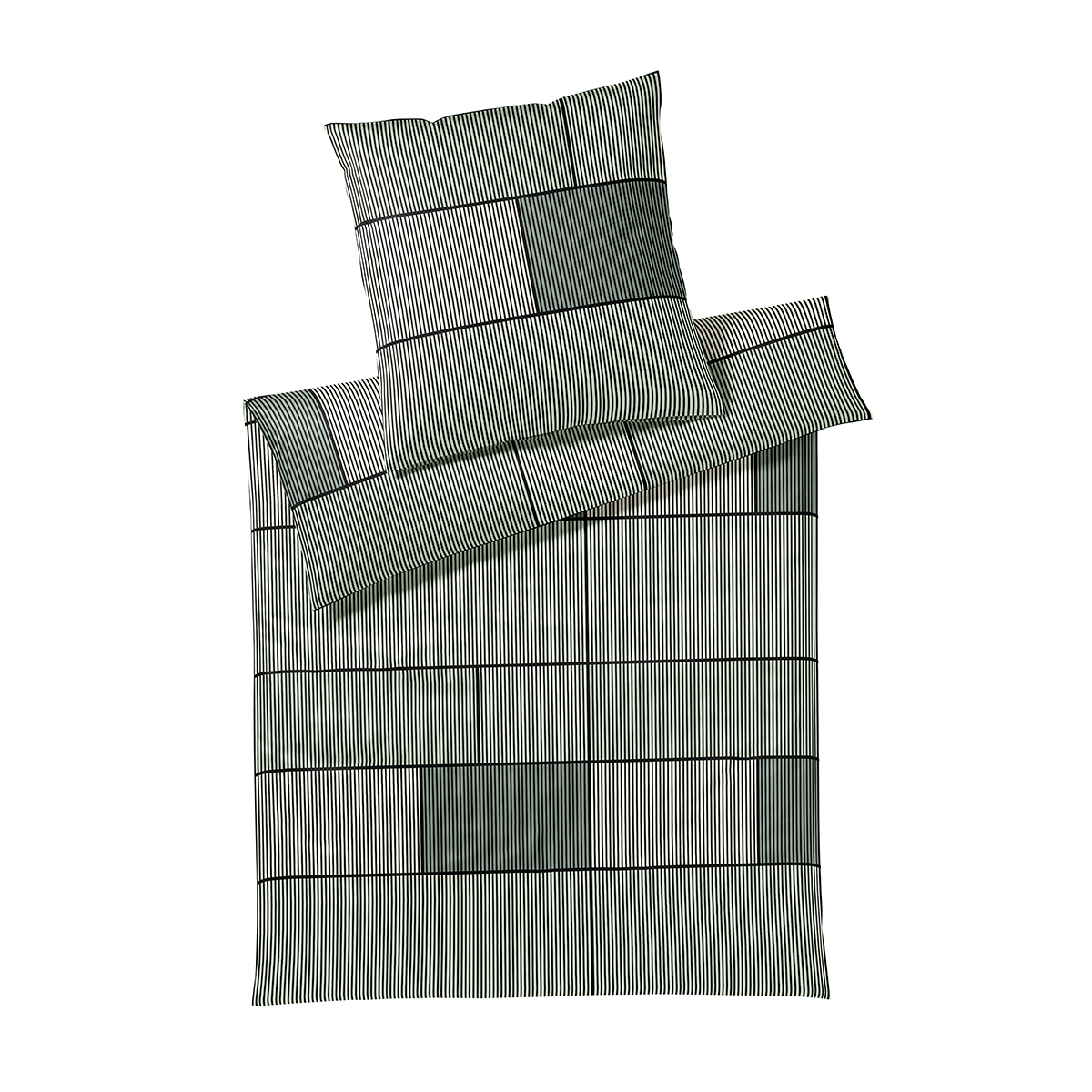 Elegante ´Manhattan´ sengetøj - Forrest Green - 135x200 cm