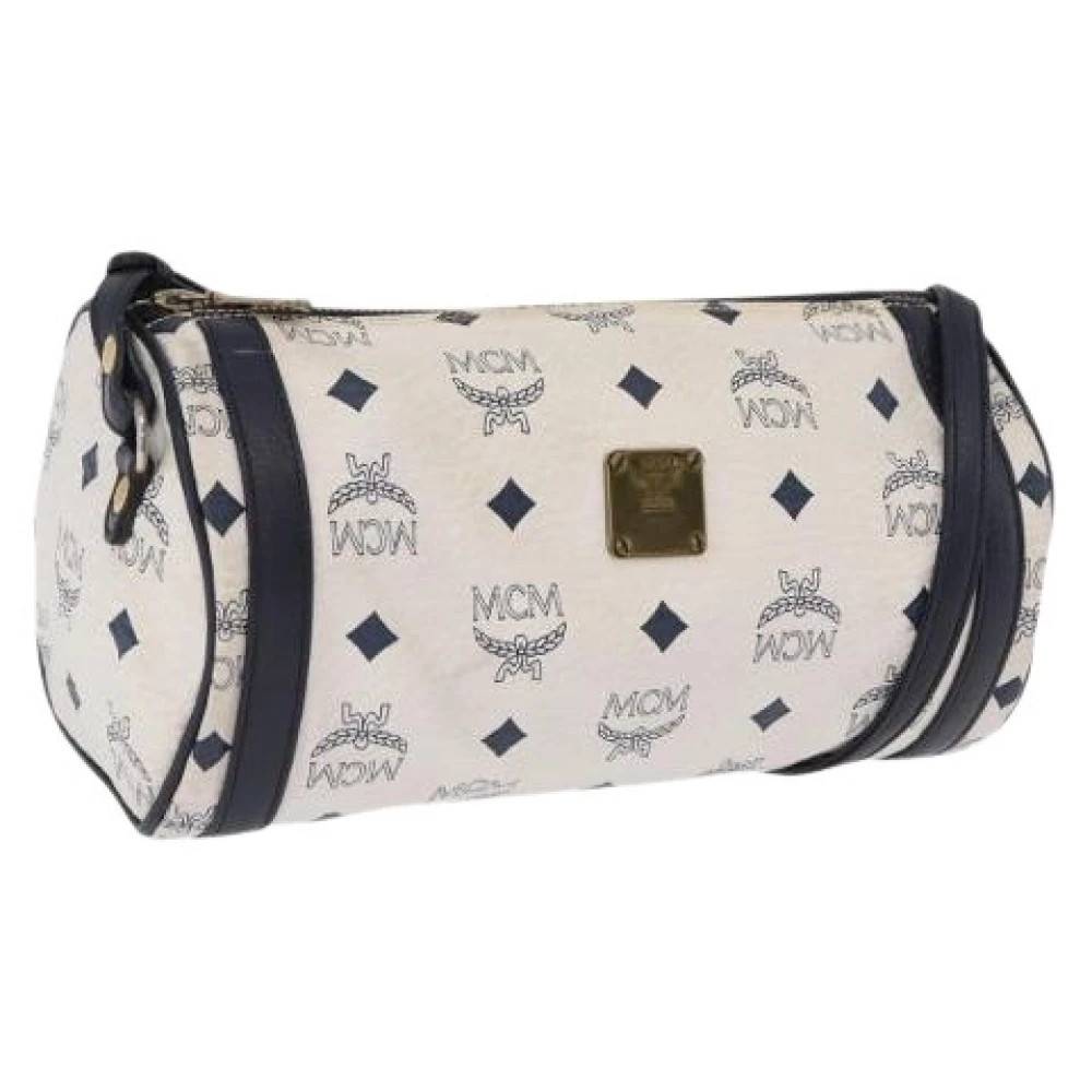 MCM Pre-owned - Pre-owned Canvas Shoulder Bag Vintage - Dam - ONE Size - Läder
