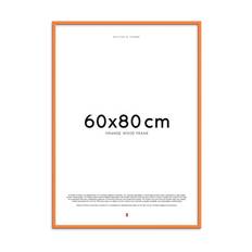 Poster&Frame Ramme - B 60 x L 80 cm - Træ/akryl - Orange